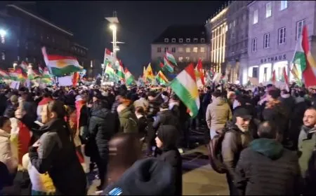 مسيرات ليلية في أوروبا دعماً لمقاومة روج آفا