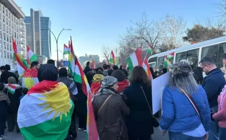 الآلاف من أهالي كركوك والسليمانية يؤكدون دعمهم لمقاومة روج آفا