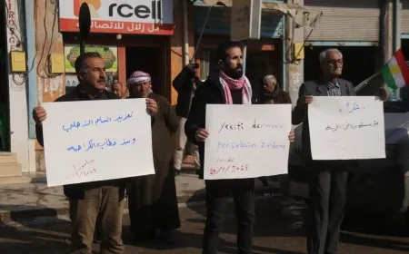 فعالية تضامنية دعماً لمقاومة روج آفا في عامودا