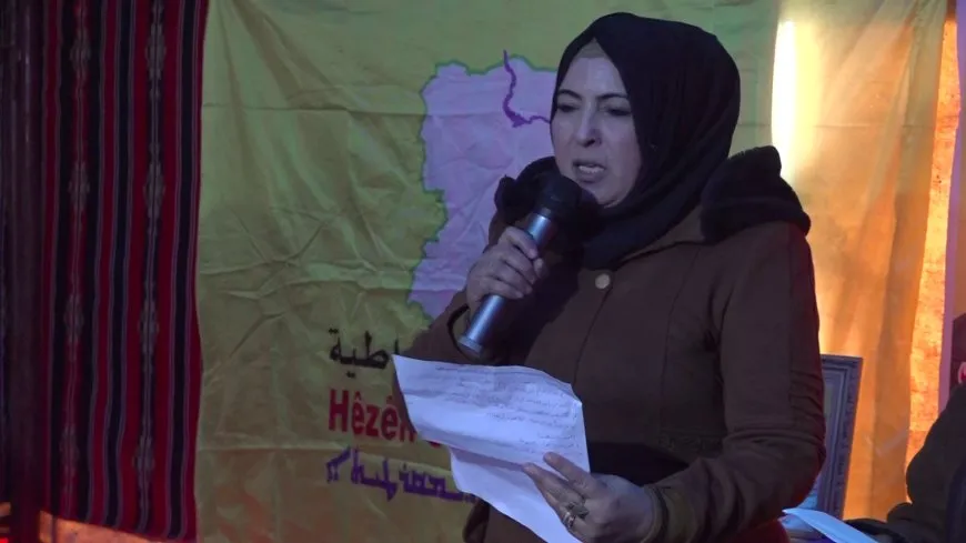تقديم واجب العزاء لذوي مقاتلين من قوات سوريا الديمقراطية في الرقة