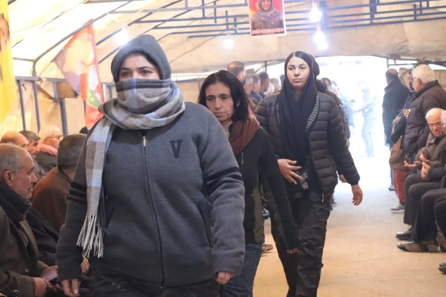 مراسم غيابية لقيادية في وحدات المرأة الحرة- ستار  بقامشلو
