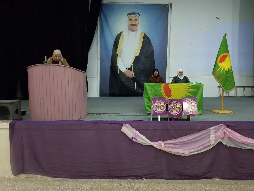 استذكار شهيدات مجزرة باريس ساكنة وفيدان وليلى في مقاطعة الجزيرة