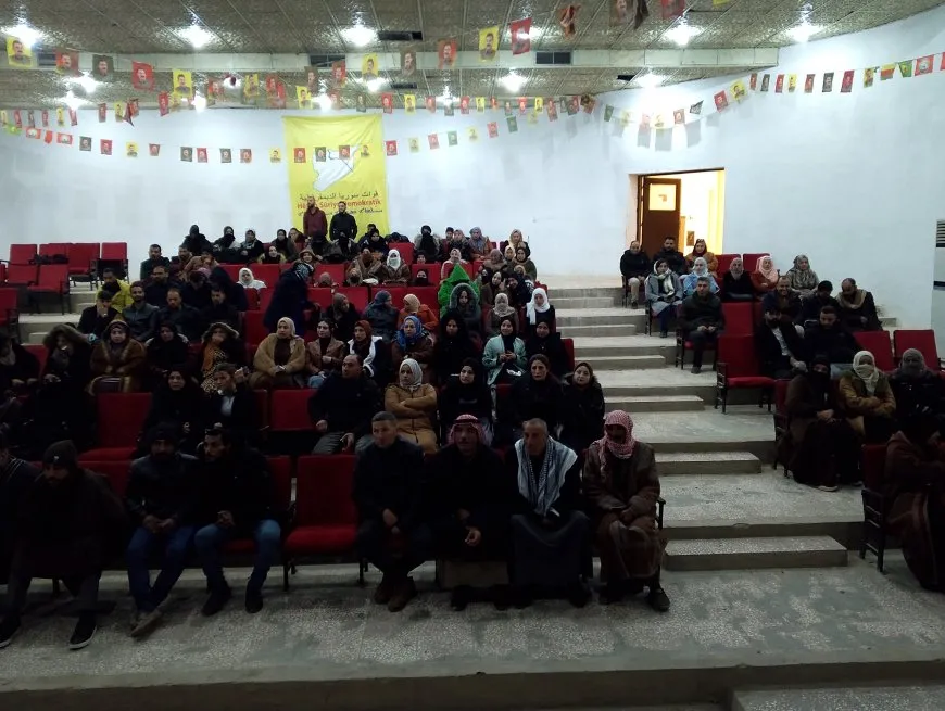 استذكار شهيدات مجزرة باريس ساكنة وفيدان وليلى في مقاطعة الجزيرة