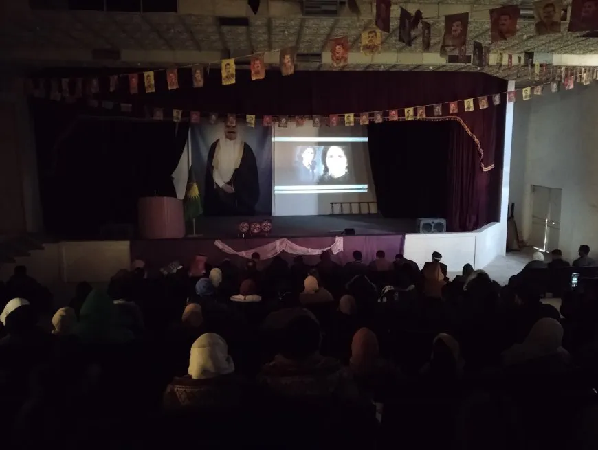استذكار شهيدات مجزرة باريس ساكنة وفيدان وليلى في مقاطعة الجزيرة