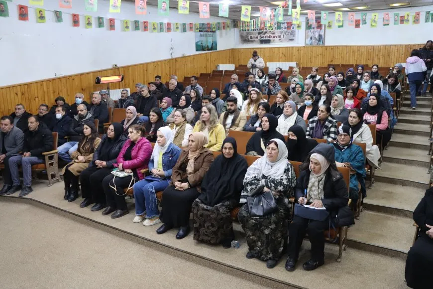 استذكار شهيدات مجزرة باريس ساكنة وفيدان وليلى في مقاطعة الجزيرة