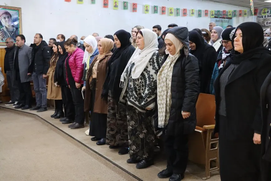 استذكار شهيدات مجزرة باريس ساكنة وفيدان وليلى في مقاطعة الجزيرة