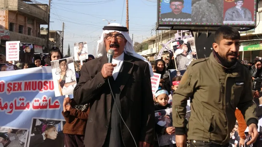 مظاهرات جماهيرية في مقاطعة الجزيرة دعماً لمقاومة الأحياء المحاصرة بحلب