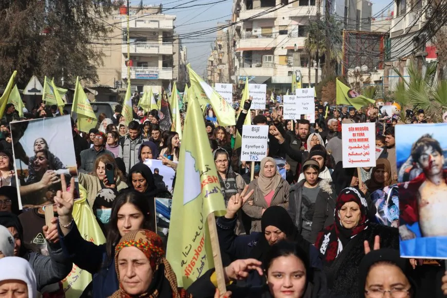 مظاهرات جماهيرية في مقاطعة الجزيرة دعماً لمقاومة الأحياء المحاصرة بحلب