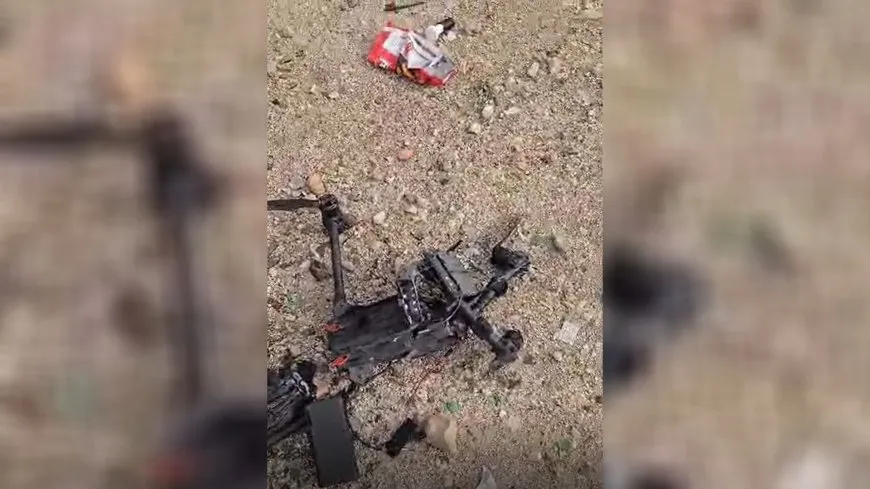 قوى الأمن الداخلي في حلب تسقط مسيّرة انتحارية أخرى لمرتزقة الحكومة المؤقتة 