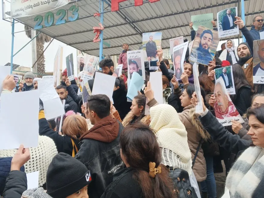 وقفة احتجاجية في السويداء للمطالبة بالمختطفين