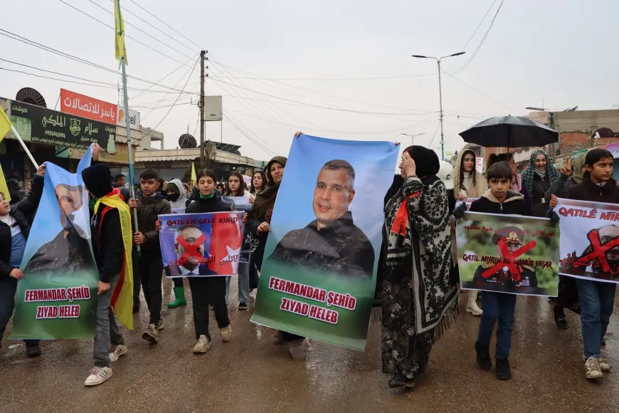 آلاف الأهالي يحتشدون رفضاً للهجمات على الشيخ مقصود والأشرفية
