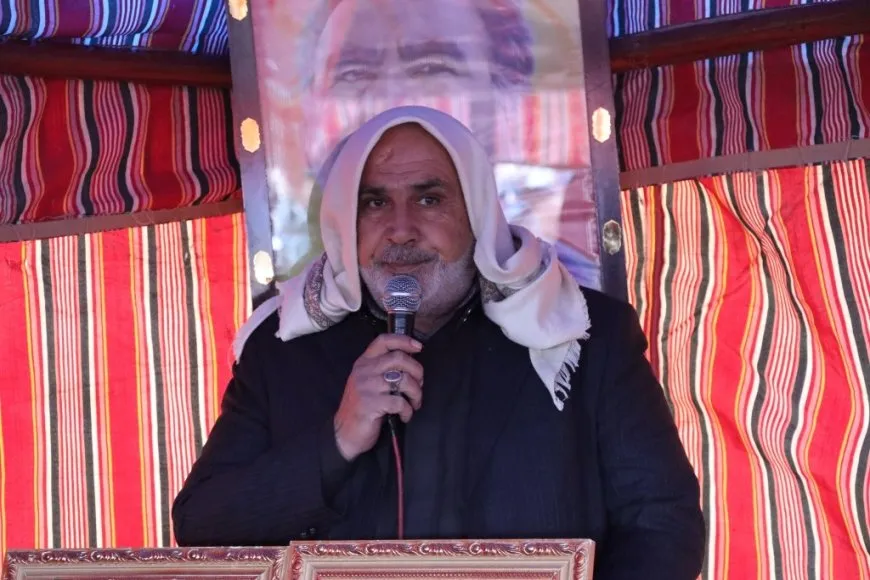 تقديم واجب العزاء لذوي عضو من قوى الأمن الداخلي في الطبقة