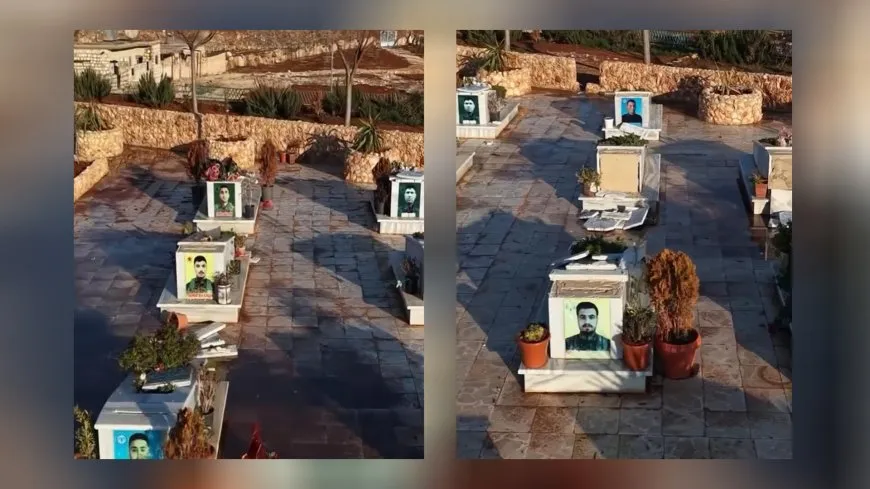 مرتزقة الحكومة المؤقتة يدمّرون مزار الشهداء في قرية بنو شمال غرب حلب