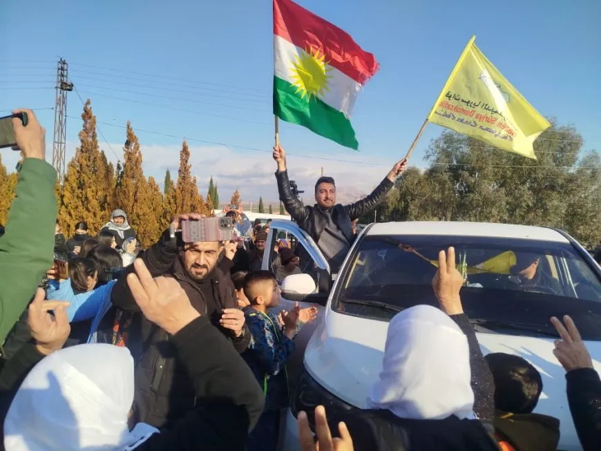 وصول دفعة من شبان روج آفا من جنوب كردستان للانضمام إلى النفير العام