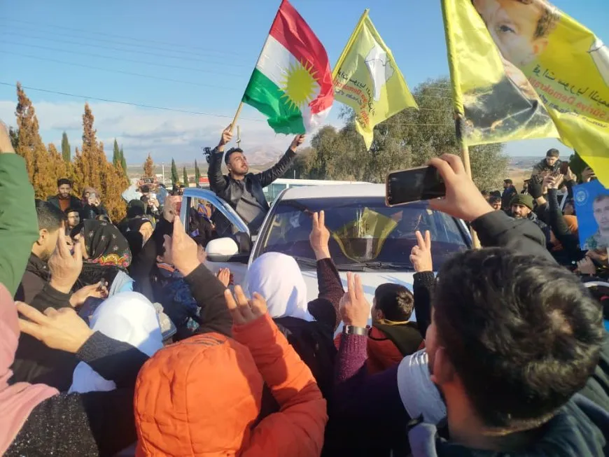 وصول دفعة من شبان روج آفا من جنوب كردستان للانضمام إلى النفير العام