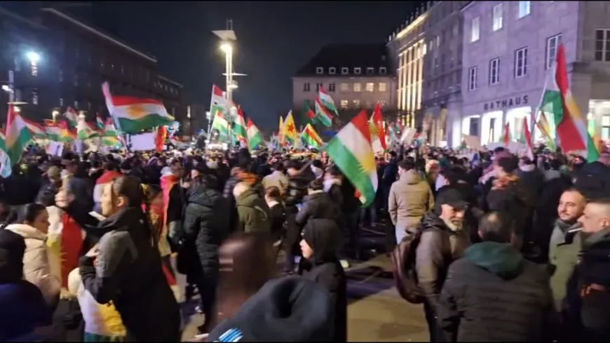 مسيرات ليلية في أوروبا دعماً لمقاومة روج آفا