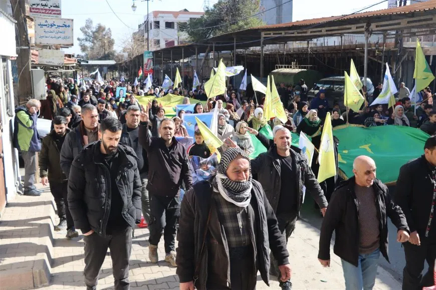 أهالي ديرك يحيون ذكرى تحرير كوباني من مرتزقة داعش