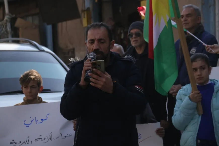 فعالية تضامنية دعماً لمقاومة روج آفا في عامودا