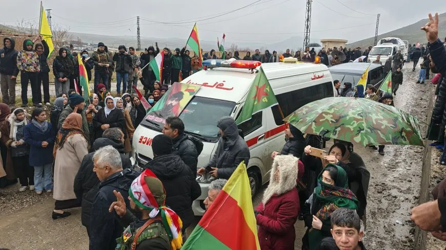 جثمان الشهيد أحمد عمر يدخل جنوب كردستان