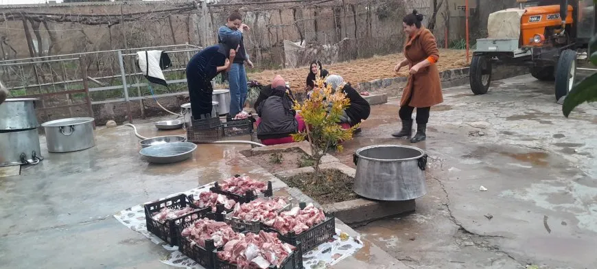 مبادرة شعبية في قرية حليق بكركي لكي لدعم المقاتلين