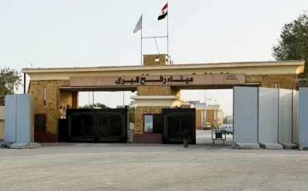 إسرائيل تعلن فتح معبر رفح بين قطاع غزة ومصر