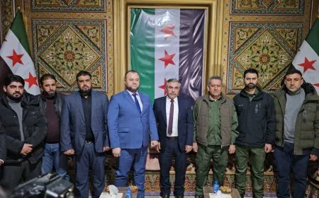 قائد قوى الأمن الداخلي يزور محافظ الحسكة 