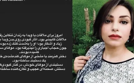 اعتداء جسدي على ناشطة داخل السجون الإيرانية