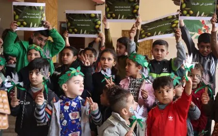 معهد إعداد المدرسين ينظّم فعالية ترفيهية لأطفال المهجّرين