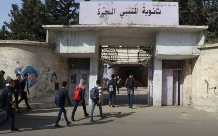 اتساع إضراب المعلمين في الشمال السوري وانضمام 113 مدرسة بإدلب