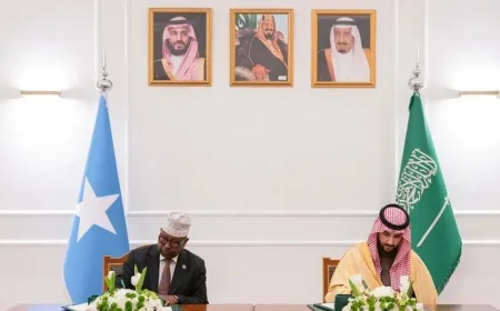 الصومال يعلن إبرام اتفاق عسكري مع السعودية