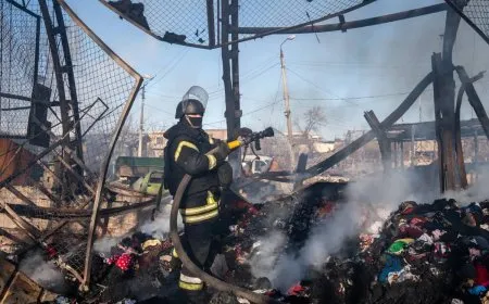 مقتل 4 أشخاص في ضربة روسية بشرق أوكرانيا