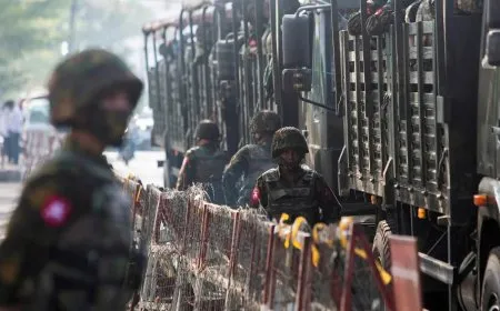 مقتل 17 شخصاً جرّاء غارة للمجلس العسكري في بورما