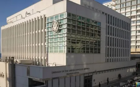 السفارة الأميركية تسمح لموظفين غير أساسيين بمغادرة إسرائيل