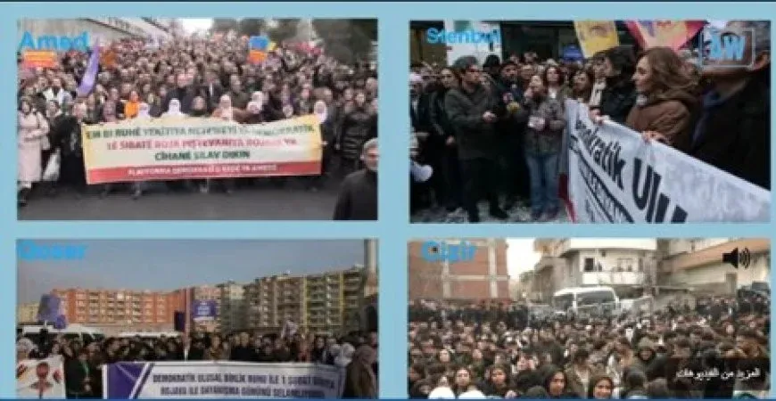 تنظيم فعاليات جماهيرية في نحو 100 مركز حول العالم دعماً لروج آفا