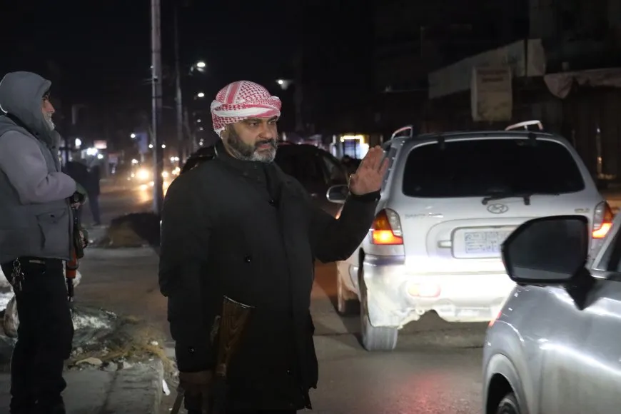 برودة الطقس لا تمنع أهالي روج آفا من حماية مناطقهم