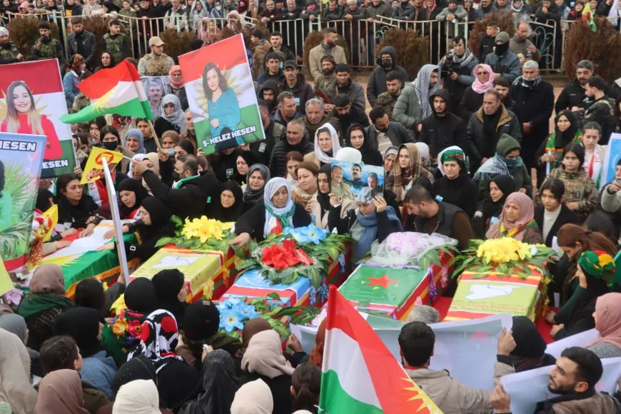 تشييع كوكبة من شهداء المقاومة إلى مثواهم الأخير في ديرك