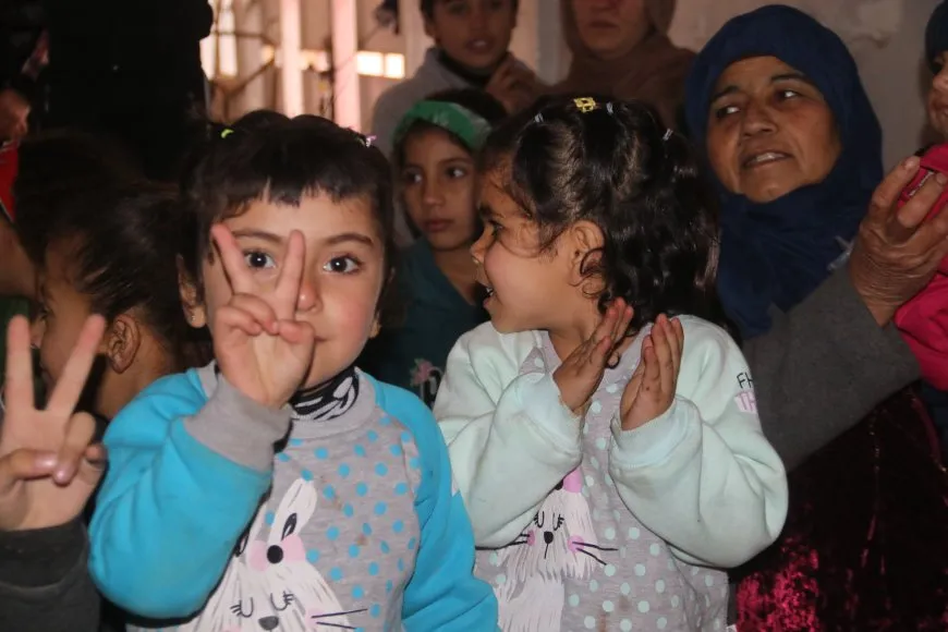فعالية ترفيهية للأطفال المهجّرين في عامودا