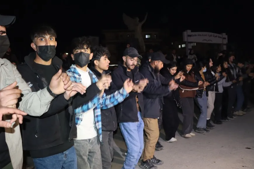 فعالية جماهيرية في ساحة المرأة الحرة بكوباني