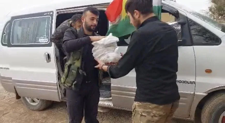 مبادرة من قرية سيحة بجوك لتقديم الطعام للمقاتلين والمقاتلات في تربه سبيه