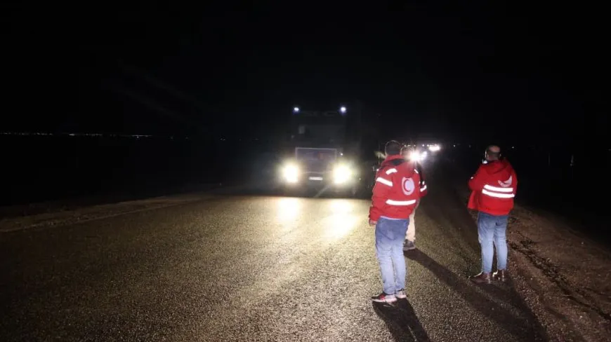 وصول مساعدات جديدة إلى روج آفا من فضائية الثامنة الكردية بجنوب كردستان