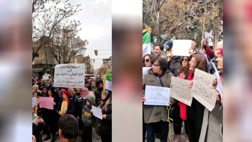 وقفة احتجاجية في السلمية تنديداً بحالة الانفلات الأمني وانتشار السلاح