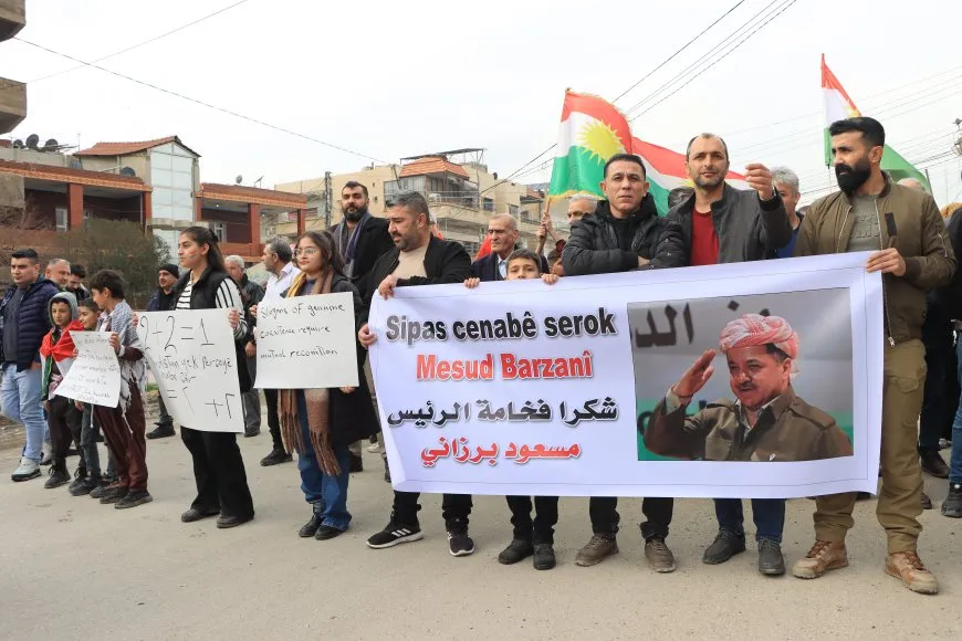 رسالة شكر من روج آفا للكرد في كردستان وحول العالم