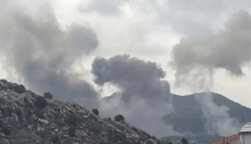 الجيش الإسرائيلي يعلن ضرب مواقع لحزب الله جنوب لبنان