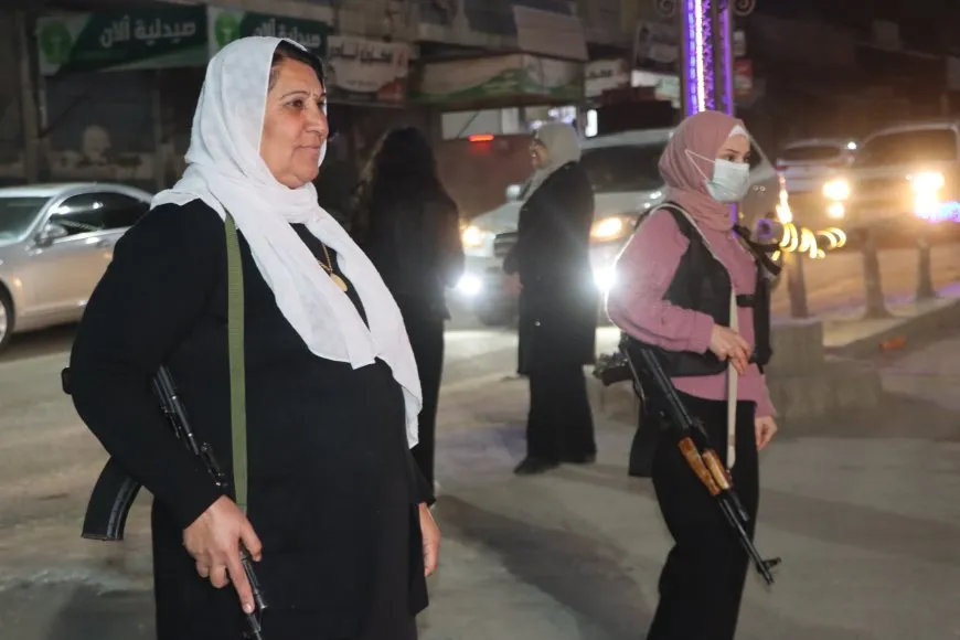 أهالي روج آفا يساندون القوى الأمنية في تعزيز الأمن والاستقرار