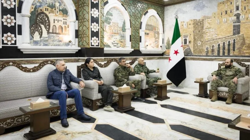 لقاء بين قيادة قوات سوريا الديمقراطية ووزارة الدفاع للحكومة المؤقتة