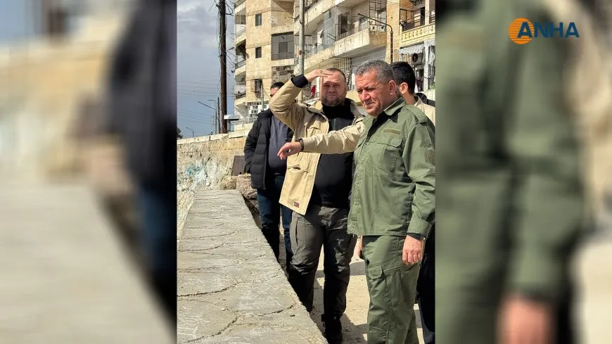 القيادي في قوى الأمن الداخلي سيابند عفرين يزور حيي الشيخ مقصود والأشرفية 