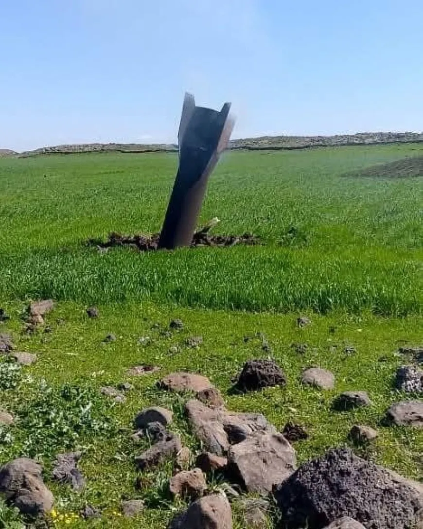 سقوط صواريخ وبقايا مقذوفات في ريفي القنيطرة ودرعا