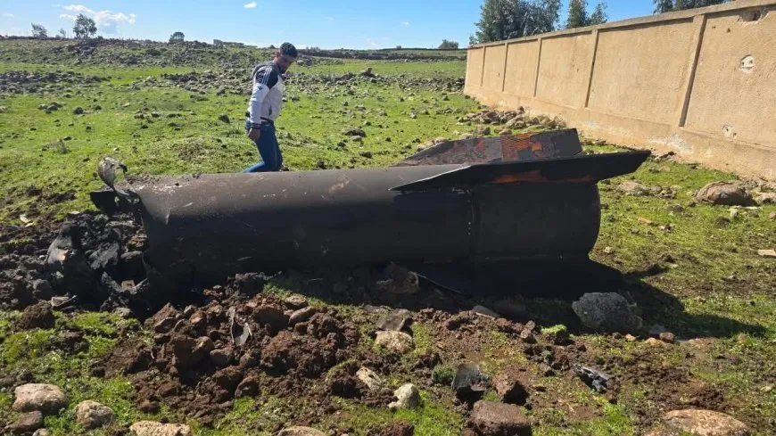 سقوط صواريخ وبقايا مقذوفات في ريفي القنيطرة ودرعا