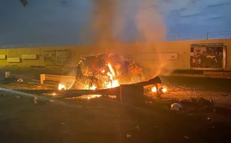 فصيل عراقي يستهدف قاعدة أمريكية في بغداد بطائرات مسيّرة