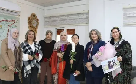 زيارات لمنسقية المرأة في الجزيرة احتفاءً باليوم العالمي للمرأة